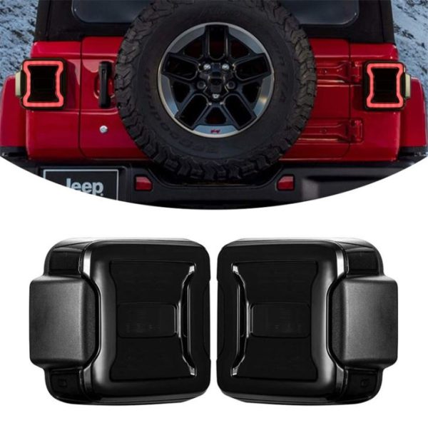 Kilang LED Tail Light Reverse / brake / turn Light Untuk 2018 Jeep Wrangler JL RUBICON / SPORTS / SAHARA / MOAB