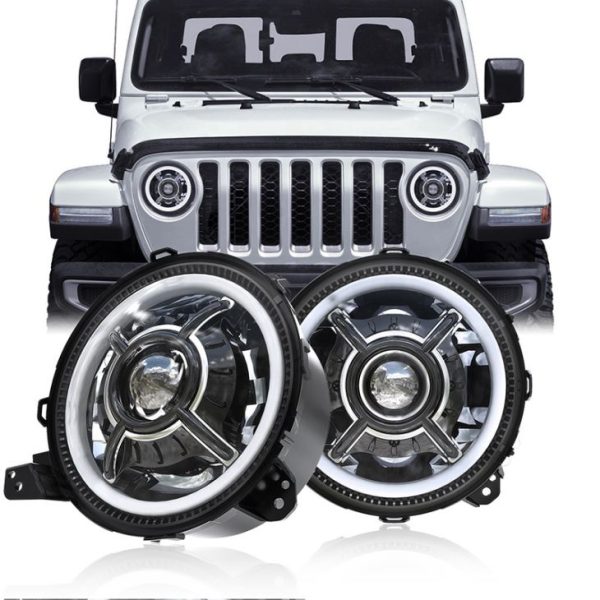 Untuk Jeep 9 Inch JL Headlight 9 Wrangler JL Headlight 108W JL Headlight Factory Price