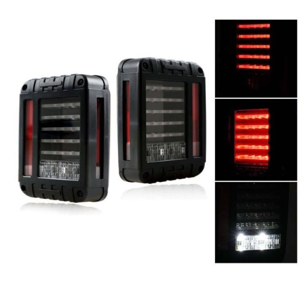 LED TAIL LIGHTS UNTUK 07+ JEEP WRANGLER JK