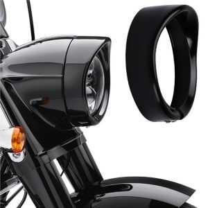 Kurung Cincin Lampu Motosikal Morsun 7inch Round LED Untuk Harley FLD
