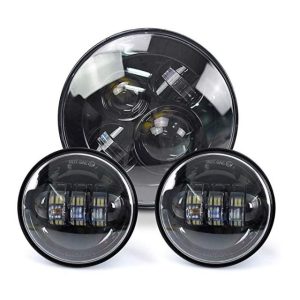 Morsun Auto Headlight Untuk Harley-davidson Moto Parts 7 Inch Led Headlight