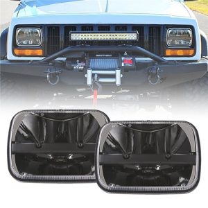 Morsun Auto Parts 5x7 "Square Sealed Beam Headlight For Jeep Cherokee XJ YJ