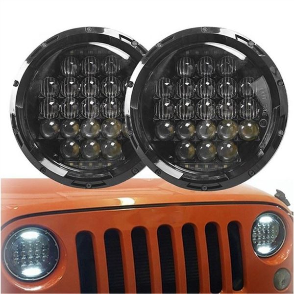 Projektor Lampu Motosikal Morsun 7inci Untuk 1997-2006 Jeep Wrangler TJ / LJ