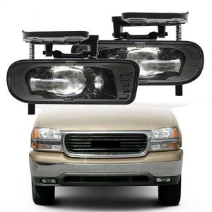 Lampu Pemanduan MorSun Lampu Kabus LED Untuk Serasi Dengan 1999-2002 GMC Sierra 2000-2006 Trak Pickup GMC Yukon