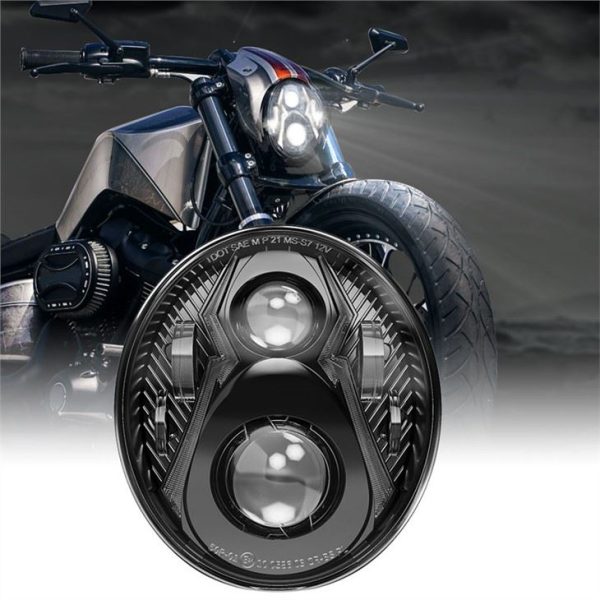 Lampu Depan LED Motosikal Morsun Untuk Harley Davidson Breakout 114(FXBRS) 107 2018 2019 2020 Pemasangan Lampu Depan