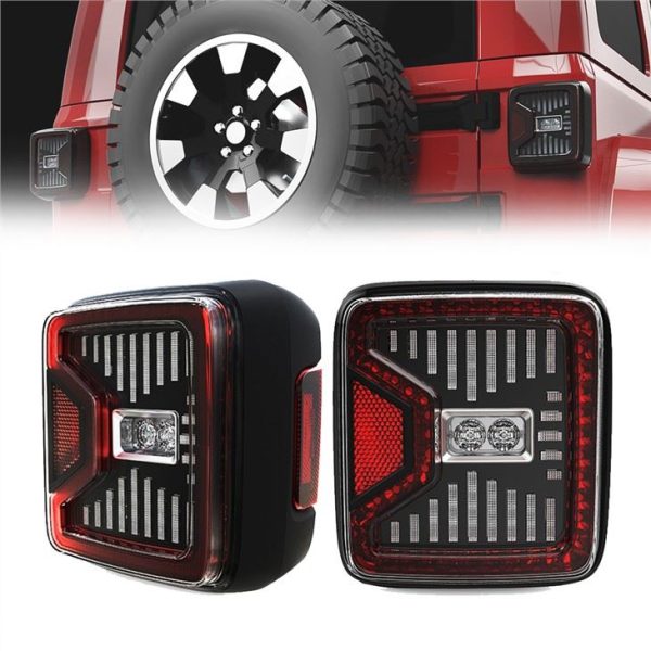 Lampu Belakang Brek Belakang Morsun Untuk 2019 ~ 2020 Jeep Wrangler JL Gladiator JT