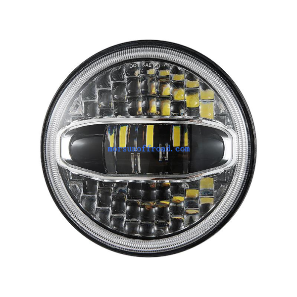 New Universal 7 Inch For Harley And For Jeep JK Led Motosikal Aksesori Lampu Halo Light